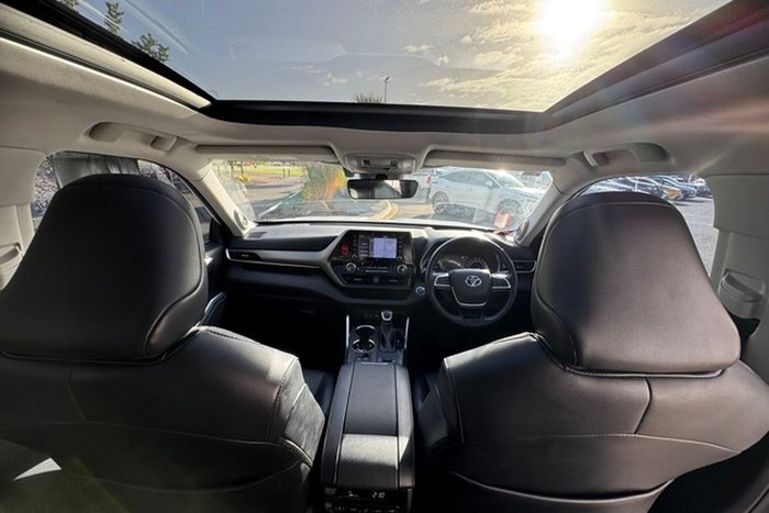 2021 Toyota Kluger Grande AXUH78R 4X4 On Demand Frosted White