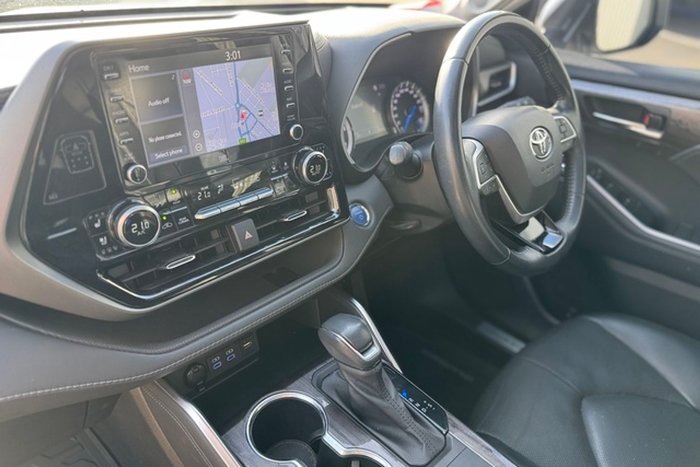 2021 Toyota Kluger Grande AXUH78R 4X4 On Demand Frosted White
