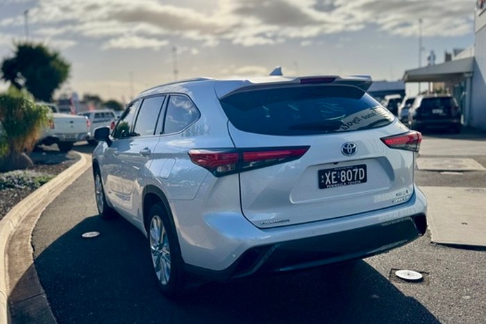 2021 Toyota Kluger Grande AXUH78R 4X4 On Demand Frosted White