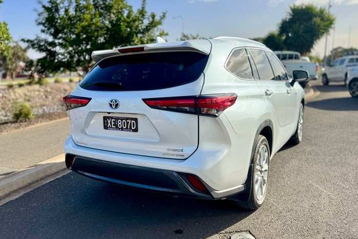 2021 Toyota Kluger Grande AXUH78R 4X4 On Demand Frosted White