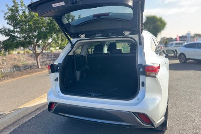 2021 Toyota Kluger Grande AXUH78R 4X4 On Demand Frosted White