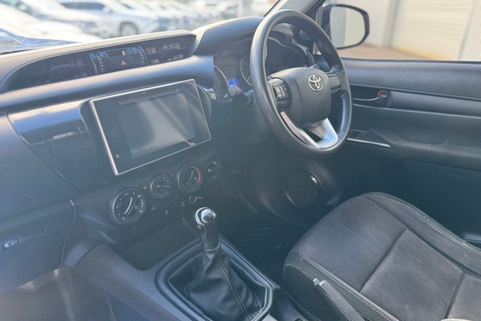 2018 Toyota Hilux SR GUN126R 4X4 Dual Range Glacier White