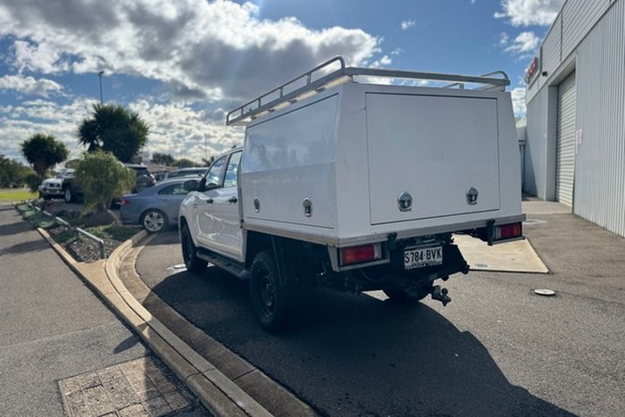 2018 Toyota Hilux SR GUN126R 4X4 Dual Range Glacier White