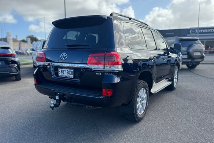 2018 Toyota Landcruiser GXL VDJ200R 4X4 Dual Range Onyx Blue