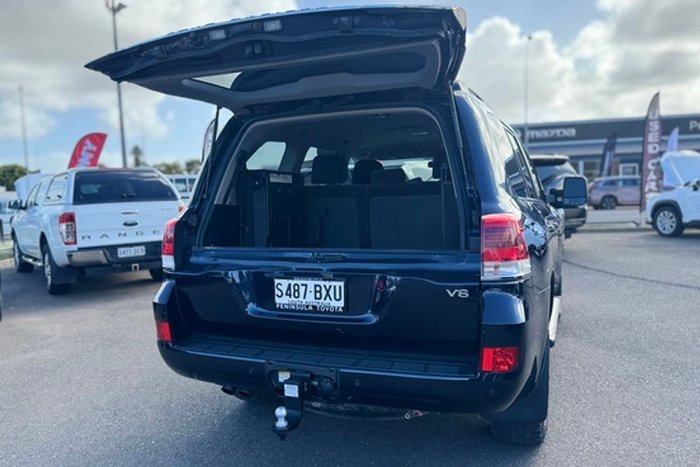 2018 Toyota Landcruiser GXL VDJ200R 4X4 Dual Range Onyx Blue