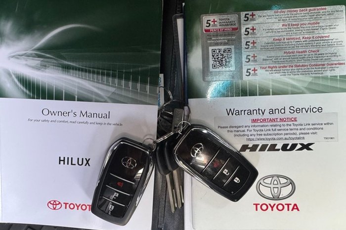 2018 Toyota Hilux SR5 GUN126R 4X4 Dual Range Crystal Pearl