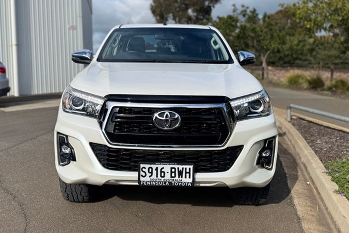 2018 Toyota Hilux SR5 GUN126R 4X4 Dual Range Crystal Pearl