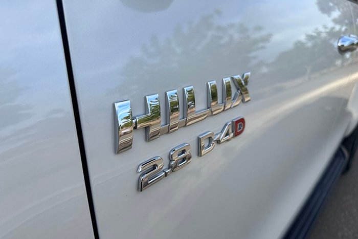 2018 Toyota Hilux SR5 GUN126R 4X4 Dual Range Crystal Pearl