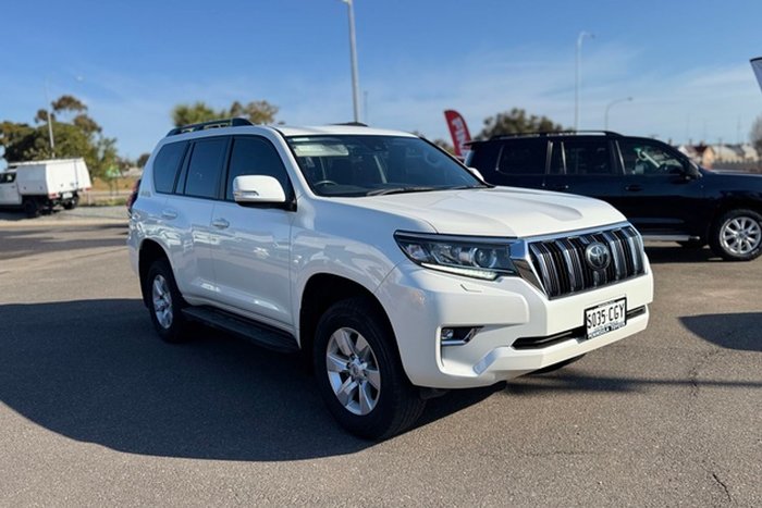 2020 Toyota Landcruiser Prado GXL GDJ150R 4X4 Dual Range Crystal Pearl