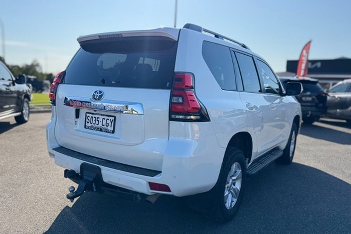 2020 Toyota Landcruiser Prado GXL GDJ150R 4X4 Dual Range Crystal Pearl
