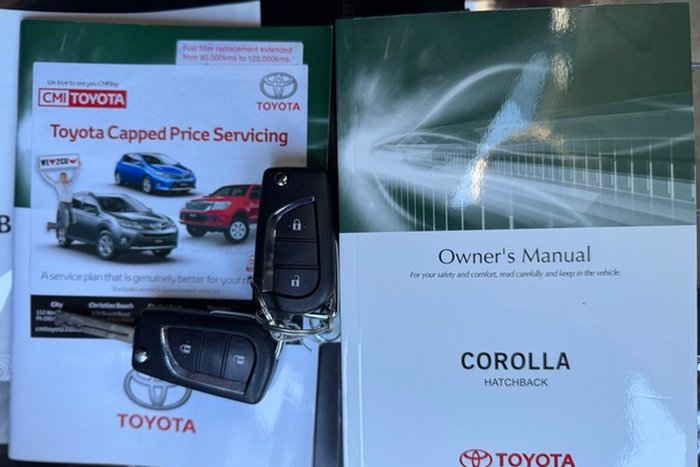 2015 Toyota Corolla Ascent Sport ZRE182R Blue Gem