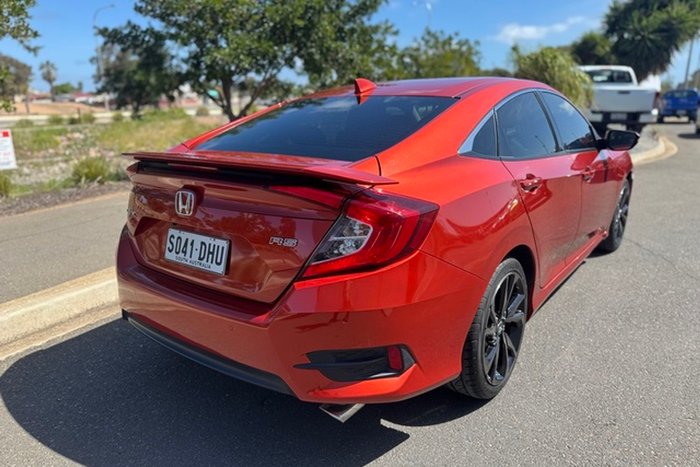2020 Honda Civic RS 10th Gen MY20 Orange