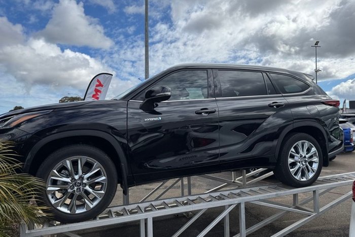 2024 Toyota Kluger Grande AXUH78R 4X4 On Demand Eclipse Black