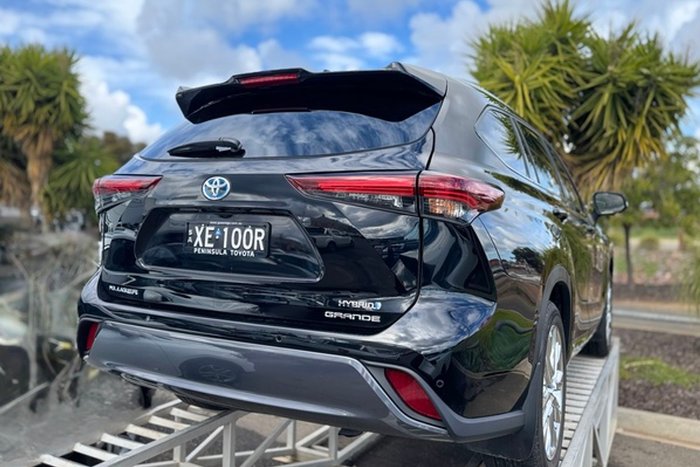 2024 Toyota Kluger Grande AXUH78R 4X4 On Demand Eclipse Black