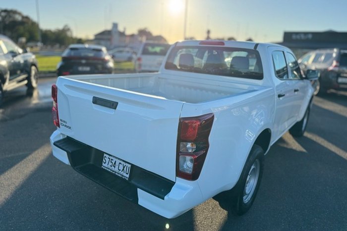 2023 Isuzu D-MAX SX (4x2) HIGH-RIDE RG1 MY23 Mineral White (527)