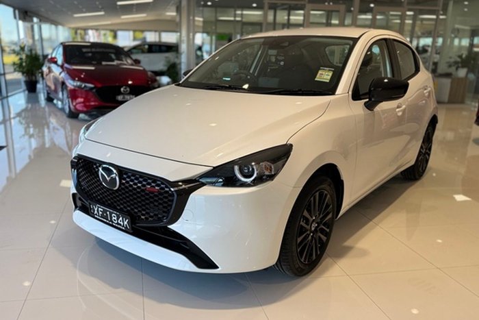2025 Mazda 2 G15 Evolve DJ Series Snowflake White Pearl