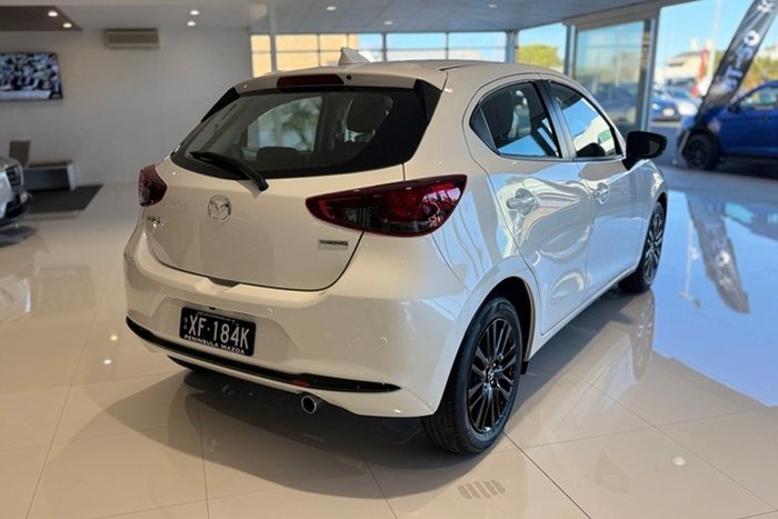 2025 Mazda 2 G15 Evolve DJ Series Snowflake White Pearl