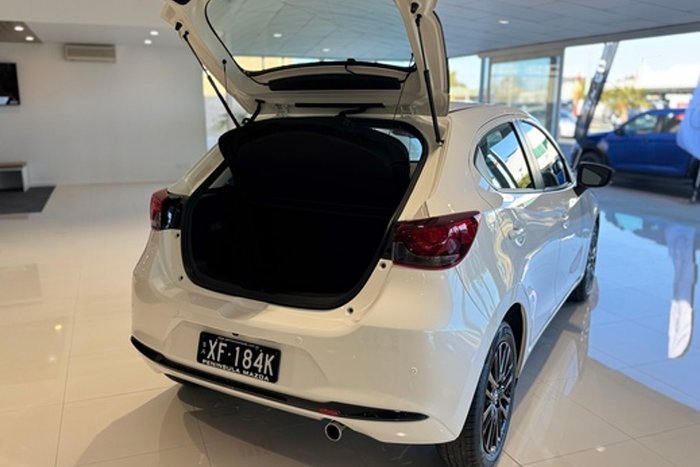 2025 Mazda 2 G15 Evolve DJ Series Snowflake White Pearl