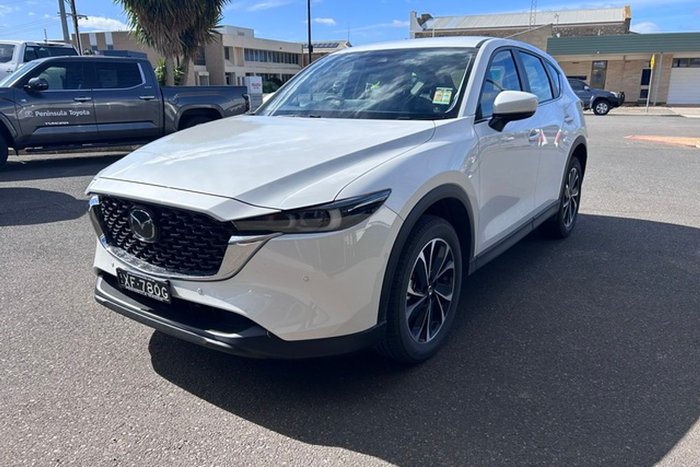 2025 Mazda CX-5 G25 Touring KF Series AWD Rhodium White