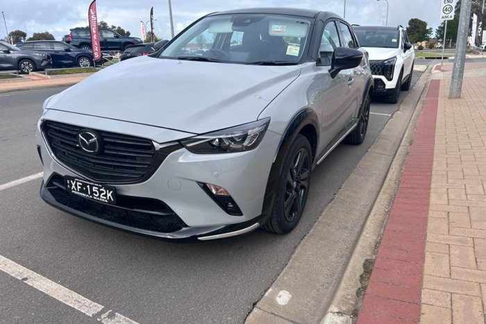 2025 Mazda CX-3 G20 GT SP DK Aero Grey w Black Roof