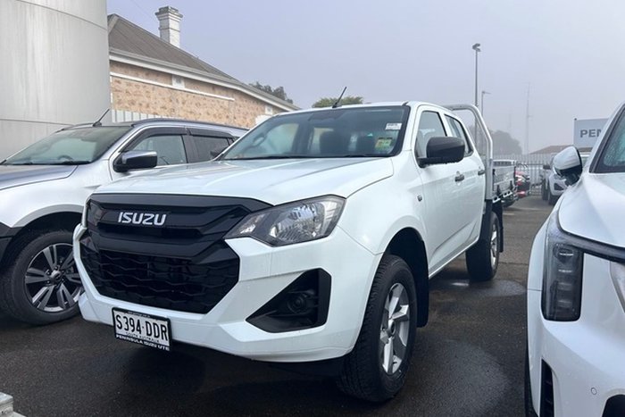 2024 Isuzu D-MAX SX MY24 4X4 Dual Range Mineral White (527)