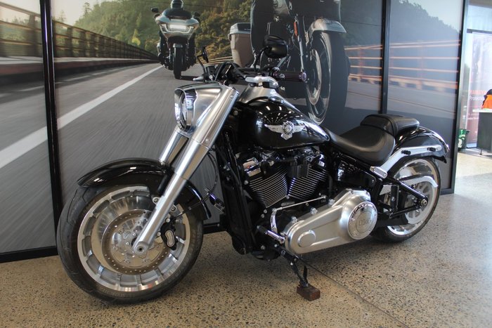2018 Harley-davidson FLFBS FAT BOY VIVID BLACK