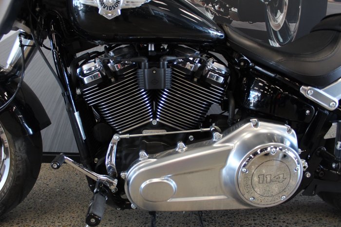 2018 Harley-davidson FLFBS FAT BOY VIVID BLACK