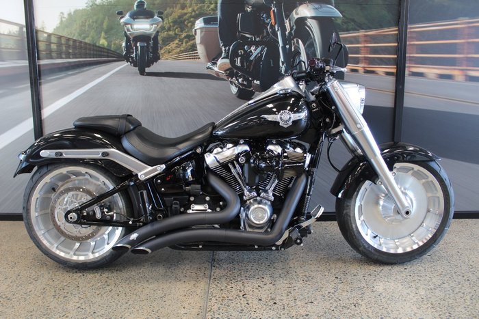 2018 Harley-davidson FLFBS FAT BOY VIVID BLACK
