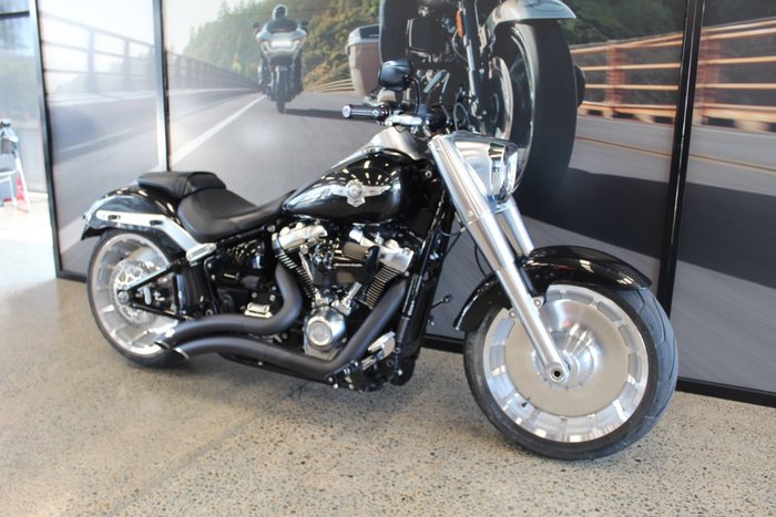 2018 Harley-davidson FLFBS FAT BOY VIVID BLACK