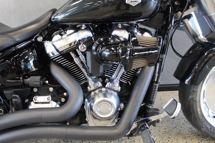 2018 Harley-davidson FLFBS FAT BOY VIVID BLACK