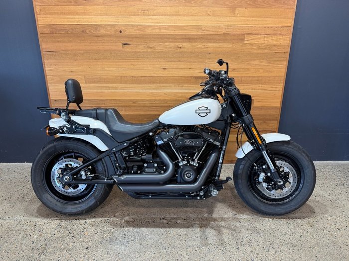 2018 Harley-davidson FXFBS FAT BOB S (114) White