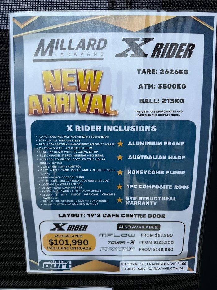 2025 Millard Xrider