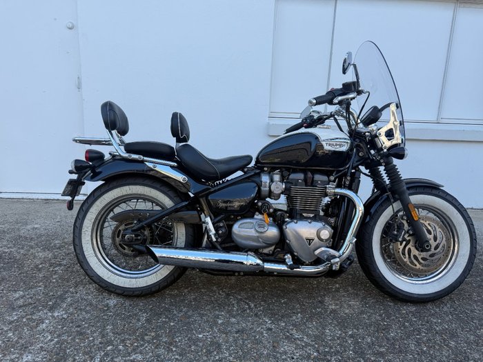 2018 Triumph BONNEVILLE SPEEDMASTER Black/White