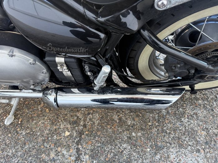 2018 Triumph BONNEVILLE SPEEDMASTER Black/White