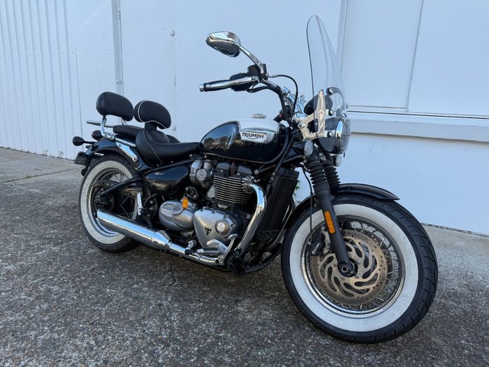 2018 Triumph BONNEVILLE SPEEDMASTER Black/White
