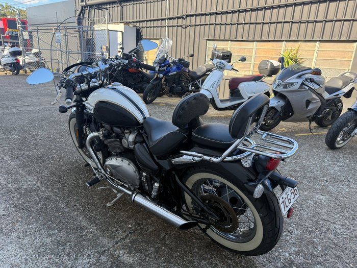 2018 Triumph BONNEVILLE SPEEDMASTER Black/White