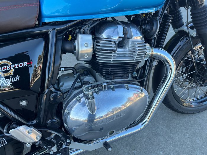 2022 Royal Enfield INTERCEPTOR 650 E5 CLASSIC VENTURA BLUE