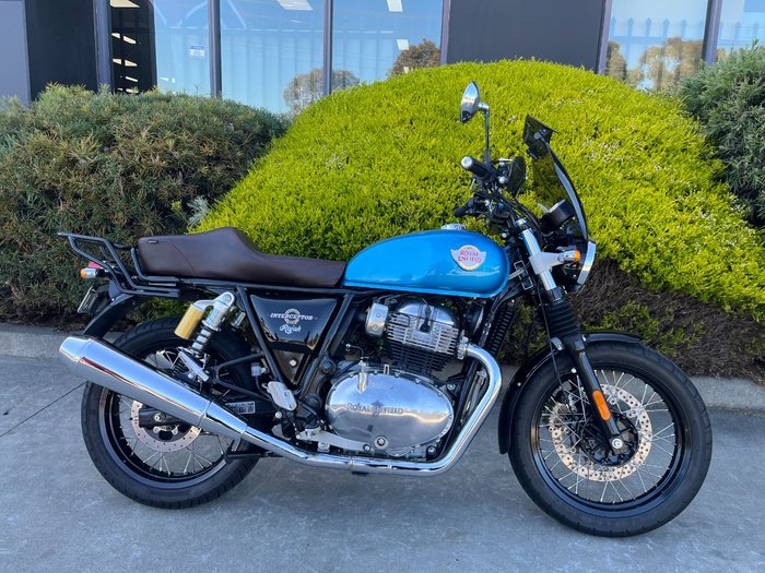 2022 Royal Enfield INTERCEPTOR 650 E5 CLASSIC VENTURA BLUE