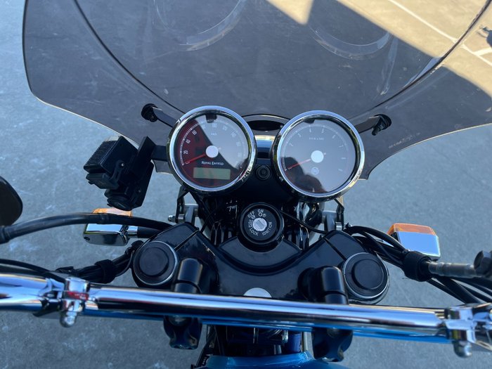 2022 Royal Enfield INTERCEPTOR 650 E5 CLASSIC VENTURA BLUE