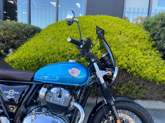 2022 Royal Enfield INTERCEPTOR 650 E5 CLASSIC VENTURA BLUE