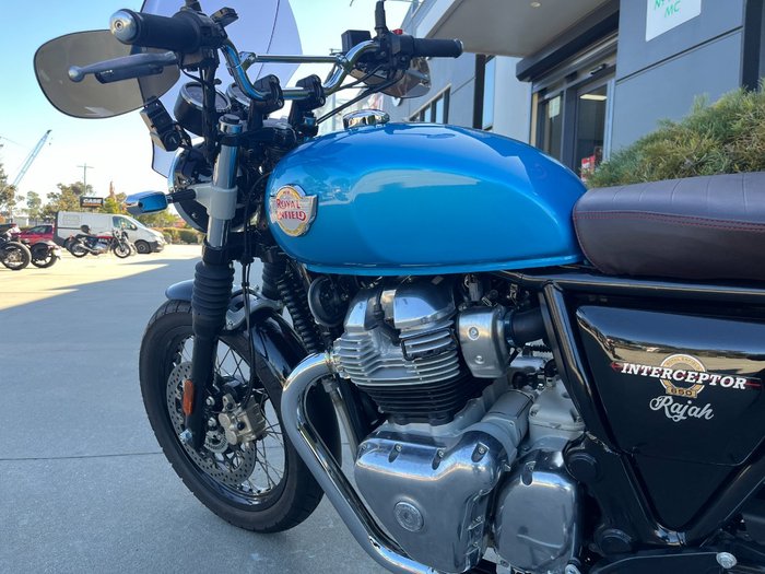 2022 Royal Enfield INTERCEPTOR 650 E5 CLASSIC VENTURA BLUE