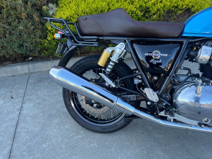 2022 Royal Enfield INTERCEPTOR 650 E5 CLASSIC VENTURA BLUE