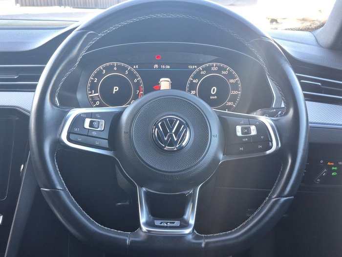 2019 Volkswagen Arteon 206TSI R-Line 3H MY19 Four Wheel Drive Pure White