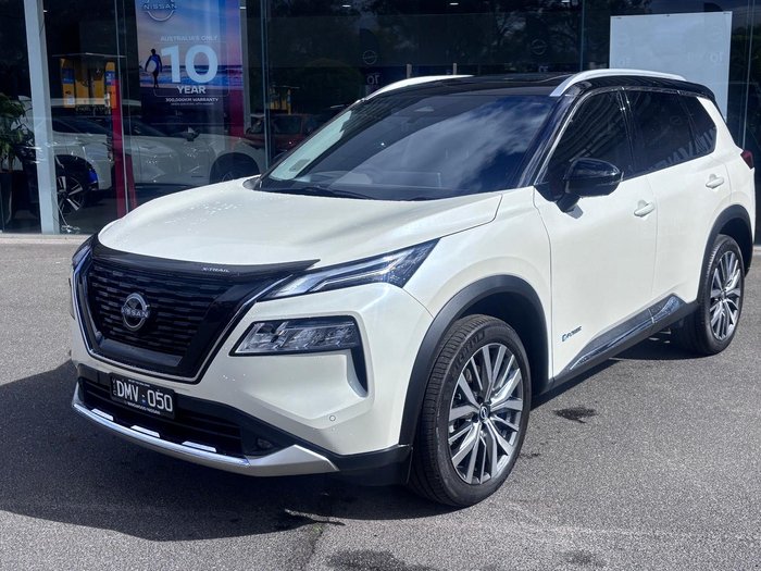2025 Nissan X-TRAIL Ti-L e-POWER T33 MY25 Four Wheel Drive Ivory Pearl / Black Roof