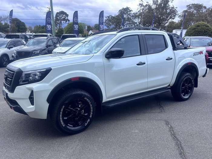 2025 Nissan Navara PRO-4X D23 MY25 4X4 Dual Range White Pearl