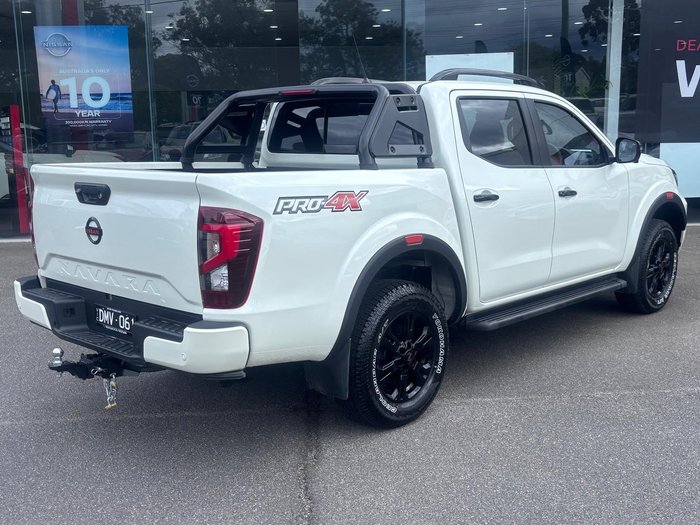 2025 Nissan Navara PRO-4X D23 MY25 4X4 Dual Range White Pearl