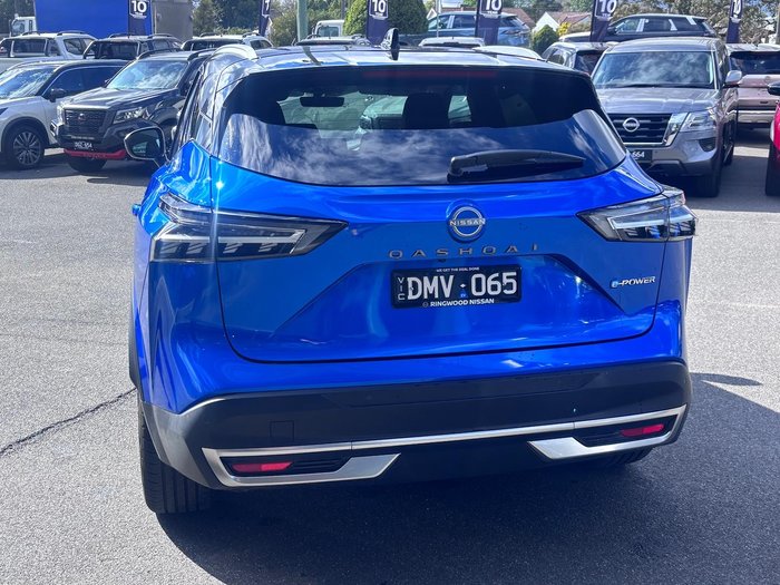 2025 Nissan QASHQAI Ti e-POWER J12 MY25 Magnetic Blue with Onyx Black Roof