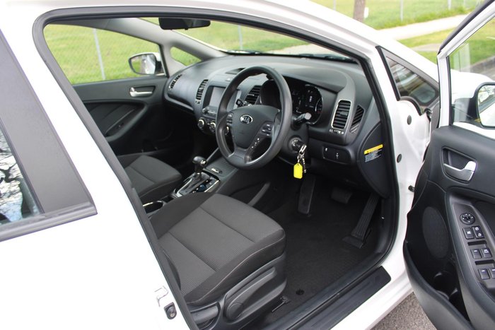 2017 Kia Cerato S YD MY18 Clear White