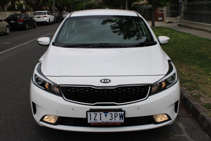2017 Kia Cerato S YD MY18 Clear White