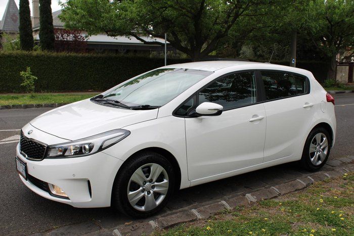 2017 Kia Cerato S YD MY18 Clear White